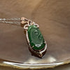 Type A Green Omphacite Jade Jadeite Ruyi -3.13g 37.1 by 12.3 by 6.5 - Huangs Jadeite and Jewelry Pte Ltd