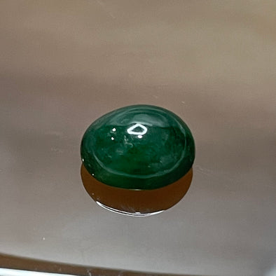 Type A Green Jade Jadeite Cabochon for Setting - 0.59g 9.0 by 7.0 by 5.1mm - Huangs Jadeite and Jewelry Pte Ltd