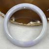 Type A Intense Lavender and Green Jadeite Bangle (NO LINE) 65.57g inner diameter 62.1mm 13.5 by 8.1mm - Huangs Jadeite and Jewelry Pte Ltd