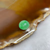 Type A Spicy Green Jade Jadeite for setting 0.76g 10.0 by 9.3 by 5.1mm - Huangs Jadeite and Jewelry Pte Ltd