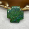 Natural Green Jasper Charm each about 5.34 g 20.4 by 20.4 by 5.2 mm - Huangs Jadeite and Jewelry Pte Ltd