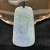 Type A Burmese Lavender & Green Jade Jadeite Guan Yin & Elephant - 116.14g 91.4 by 49.2 by 13.0mm - Huangs Jadeite and Jewelry Pte Ltd