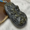 Type A Grey & Yellow Jade Jadeite Dragon 118.43g 74.4 by 46.8 by 21.1mm - Huangs Jadeite and Jewelry Pte Ltd
