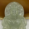 HIGH QUALITY Type A High Icy Green Tibetan Bodhisattva Jade Jadeite Pendant - 27.05g 63.5 by 39.7 by 6.3mm - Huangs Jadeite and Jewelry Pte Ltd