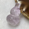 Natural Light Amethyst Crystal Hulu Display - 8.4g 27.1 by 16.9 by 10.3mm - Huangs Jadeite and Jewelry Pte Ltd