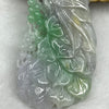 Grand Master Certified Type A Lavender and Green Jade Jadeite Phoenix Pendant 29.14g 64.4 by 32.3 by 8.5 mm - Huangs Jadeite and Jewelry Pte Ltd