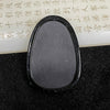 Type A Black Jade Jadeite Guan Gong 35.6g 64.8 by 45.5 by 7.3mm - Huangs Jadeite and Jewelry Pte Ltd