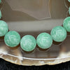 Type A Burmese Jade Jadeite Beads Bracelet - 52.29g 12.4mm/bead 16 beads - Huangs Jadeite and Jewelry Pte Ltd