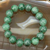 Type A Burmese Jade Jadeite Beads Bracelet - 74.72g 14.1mm/bead 16 beads - Huangs Jadeite and Jewelry Pte Ltd