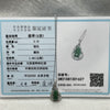Type A Green Omphacite Jade Jadeite Pixiu - 2.16g 25.3 by 12.4 by 5.9mm - Huangs Jadeite and Jewelry Pte Ltd