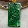 Type A High Quality Green Jade Jadeite Shan Shui Necklace - 29.90g 54.2 by 28.1 by 7.7mm - Huangs Jadeite and Jewelry Pte Ltd