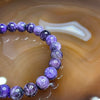 Natural Charoite Crystal Bracelet 19.16g 8.4mm/bead 22 beads - Huangs Jadeite and Jewelry Pte Ltd