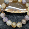 Natural Purple Titanium 紫钛晶 Bracelet 17 beads - 48.77g 12.9mm/bead - Huangs Jadeite and Jewelry Pte Ltd