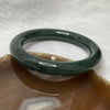 Type A Green Jade Jadeite Bangle - 62.23g Inner Diameter 55.8mm Thickness 10.7 by 10.7mm - Huangs Jadeite and Jewelry Pte Ltd
