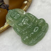 Type A Icy Green Guan Yin Jade Jadeite Pendant - 20.40g 50.3 by 34.4 by 6.0mm - Huangs Jadeite and Jewelry Pte Ltd