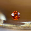 Natural Orange Red Garnet Crystal Stone for Setting - 1.10ct 5.6 by 5.6 by 3.6mm - Huangs Jadeite and Jewelry Pte Ltd