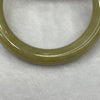 Type A Brownish Yellow Jadeite Bangle 42.68g inner diameter 50.0mm 9.6 by 9.6mm - Huangs Jadeite and Jewelry Pte Ltd