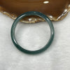 Type A Semi Icy Blueish Green Jadeite Bangle 26.28g inner diameter 53.8mm 8.7 by 6.1mm - Huangs Jadeite and Jewelry Pte Ltd