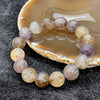 Natural Purple Titanium 紫钛晶 Bracelet 16 beads - 55.21g 13.4mm/bead - Huangs Jadeite and Jewelry Pte Ltd