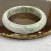Type A Faint Lavender and Green Jade Jadeite Bangle 54.17g inner diameter 54.8mm 13.5 by 8.0mm - Huangs Jadeite and Jewelry Pte Ltd