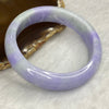 Rare Intense Bright Lavender Jadeite Bangle 76.06g Inner Dia 59.7mm 16.2 by 8.3mm - Huangs Jadeite and Jewelry Pte Ltd