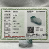 Type A Faint Green with Green Piao Hua Jade Jadeite Pixiu Charm - 13.67g 32.2 by 16.7 by 14.4mm - Huangs Jadeite and Jewelry Pte Ltd