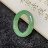 Type A Burmese Icy Apple Green Jade Jadeite Ring - 2.53g US5.5 HK12 Inner Diameter 16.5mm - Huangs Jadeite and Jewelry Pte Ltd