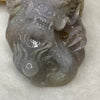 Grand Master Tri Color Jadeite Dragon 107.79g 72.4 by 46.5 by 23.6mm - Huangs Jadeite and Jewelry Pte Ltd
