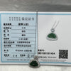 Type A Green Omphacite Jade Jadeite Milo Buddha - 2.85g 23.7 by 19.3 by 5.6mm - Huangs Jadeite and Jewelry Pte Ltd