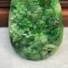 18K High Quality Type A Patches of Blueish Green Suffused to a Paler Ground Jade Jadeite Shan Shui Gui Ren Pendant with NGI Cert 202.54 cts 69.23 by 44.43 by 7.81mm - Huangs Jadeite and Jewelry Pte Ltd