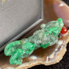 Type A Burmese Jade Jadeite 3D carving Tiger - 13.12g 48.5 by 16.5 by 13.8mm - Huangs Jadeite and Jewelry Pte Ltd