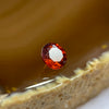 Natural Orange Red Garnet Crystal Stone for Setting - 0.80ct 5.1 by 5.1 by 3.1mm - Huangs Jadeite and Jewelry Pte Ltd