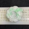 Type A Green Garlic with Ruyi Display Piece - 163.33g 55.0 by 49.8 by 43.4mm - Huangs Jadeite and Jewelry Pte Ltd