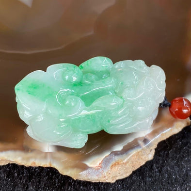Type A Burmese Jade Jadeite Pixiu - Huangs Jadeite and Jewelry Pte Ltd