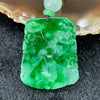 Type A Burmese Jade Jadeite Fish Pendant - 6.81g 32.8 by 26.4 by 5.1mm - Huangs Jadeite and Jewelry Pte Ltd