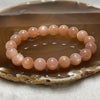 Natural Sunstone Crystal Bracelet 太阳石 27.41g 10.3mm/bead 19 beads - Huangs Jadeite and Jewelry Pte Ltd
