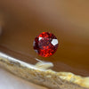 Natural Orange Red Garnet Crystal Stone for Setting - 1.15ct 5.7 by 5.7 by 3.8mm - Huangs Jadeite and Jewelry Pte Ltd