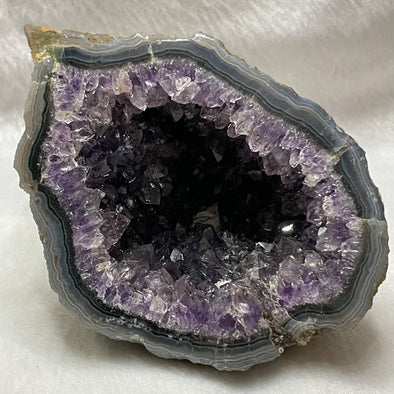 Natural Amethyst Cave - 766.6g 125.6 by 105.3 by 38.3mm - Huangs Jadeite and Jewelry Pte Ltd