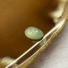 Type A Icy Light Green Jade Jadeite Cabochon for Setting - 1.50ct 8.4 by 6.3 by 3.1mm - Huangs Jadeite and Jewelry Pte Ltd