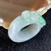 Type A Burmese Jade Jadeite ring with peaches - Huangs Jadeite and Jewelry Pte Ltd