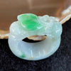 Type A Burmese Jade Jadeite ring with peaches - Huangs Jadeite and Jewelry Pte Ltd