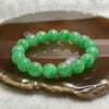 Rare High End Yang Green Icy Jade Jadeite Bracelet with NGI Cert 38.66g 11.0mm/bead 17beads - Huangs Jadeite and Jewelry Pte Ltd
