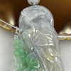 Grand Master Certified Type A Lavender and Green Jade Jadeite Phoenix Pendant 29.14g 64.4 by 32.3 by 8.5 mm - Huangs Jadeite and Jewelry Pte Ltd