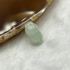 Type A Green Jade Jadeite Peanut - 1.49g 19.0 by 12.6 by 12.6 mm - Huangs Jadeite and Jewelry Pte Ltd