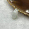 Type A Green Jade Jadeite Peanut - 1.49g 14.0 by 7.5 by 7.5 mm - Huangs Jadeite and Jewelry Pte Ltd