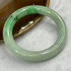 Natural Type A Apple Green with Spicy Green Bangle 59.47g Inner Diameter 55.0 mm 11.0 by 10.2mm - Huangs Jadeite and Jewelry Pte Ltd