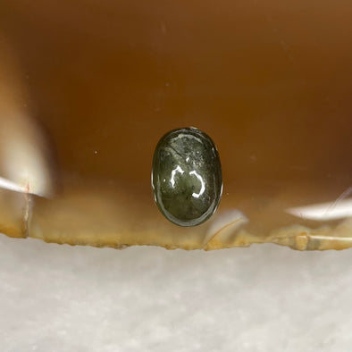 Natural Green Sapphire 1.70 carats 8.3 by 5.7 by 3.1mm - Huangs Jadeite and Jewelry Pte Ltd