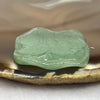 Natural Aventurine Lotus Charm - 11.43g 35.3 by 30.8 by 5.1mm - Huangs Jadeite and Jewelry Pte Ltd