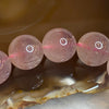 Natural Rutilated Rose Quartz 52.30g 13.6mm 15 Beads - Huangs Jadeite and Jewelry Pte Ltd