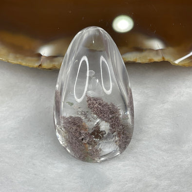 Natural Phantom Quartz Gui Ren Display 16.9g 88.9 by 23.3 by 16.0mm - Huangs Jadeite and Jewelry Pte Ltd
